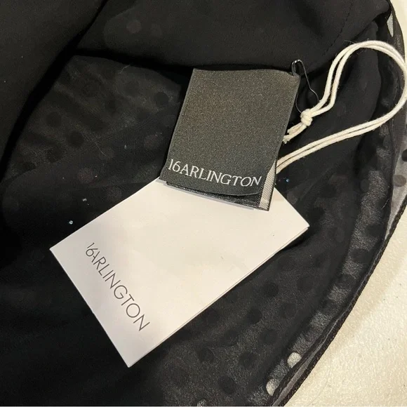 16ARLINGTON Luna Dress US 10 UK 14 Crystal Blue Black Mini Tunic Cocktail NWT - Picture 13 of 15